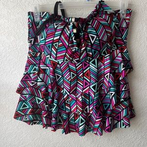 Catalina colorful  layered Tankini